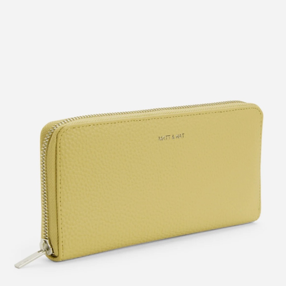 NWOT Matt & Nat Vegan Central Wallet in Daffodil